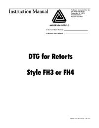 Thumbnail of document Manual - FH3/FH4 Digital Temperature Gauge